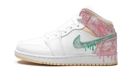 Air Jordan 1 Mid Se Paint Drip Air Jordan