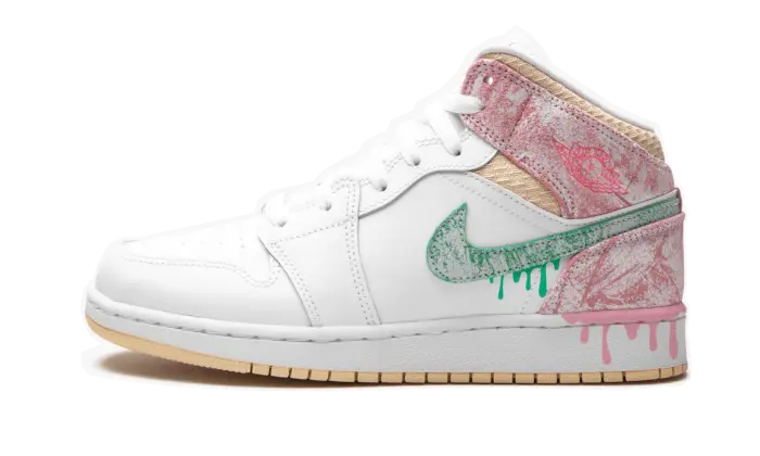 Air Jordan 1 Mid Se Paint Drip Air Jordan