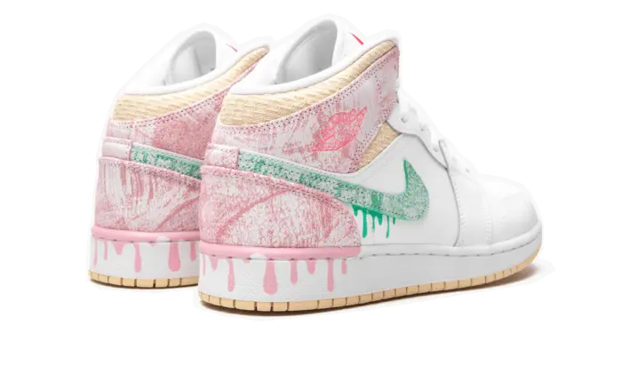 Air Jordan 1 Mid Se Paint Drip Air Jordan