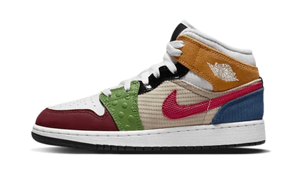 Air Jordan 1 Mid Se Patchwork Air Jordan