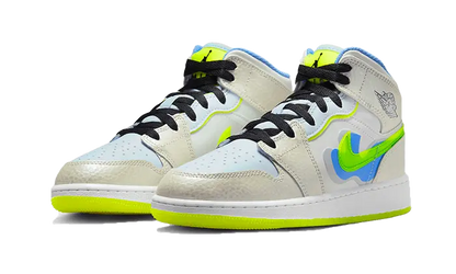 Air Jordan 1 Mid Se Warped Swoosh Air Jordan