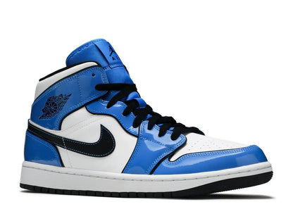 Air Jordan 1 Mid Signal Blue Air Jordan