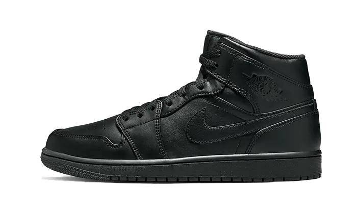 Air Jordan 1 Mid Triple Black (2022) VOSneakers