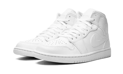 Air Jordan 1 Mid Triple White (2022) VOSneakers