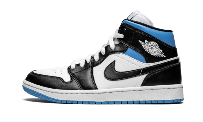 Air Jordan 1 Mid University Black White VOSneakers
