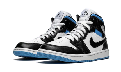 Air Jordan 1 Mid University Black White Air Jordan