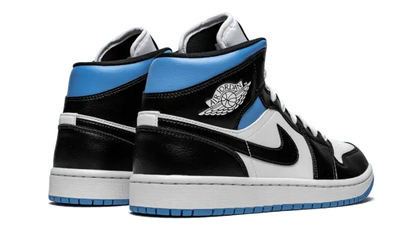 Air Jordan 1 Mid University Black White Air Jordan