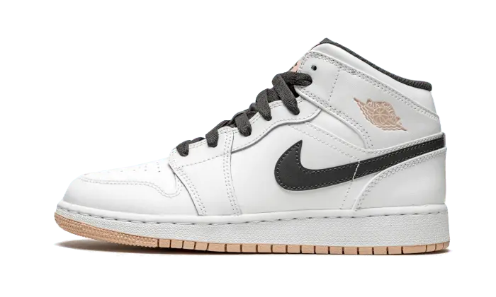 Air Jordan 1 Mid White Arctic Orange Air Jordan
