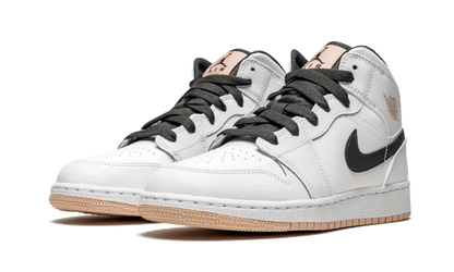 Air Jordan 1 Mid White Arctic Orange Air Jordan