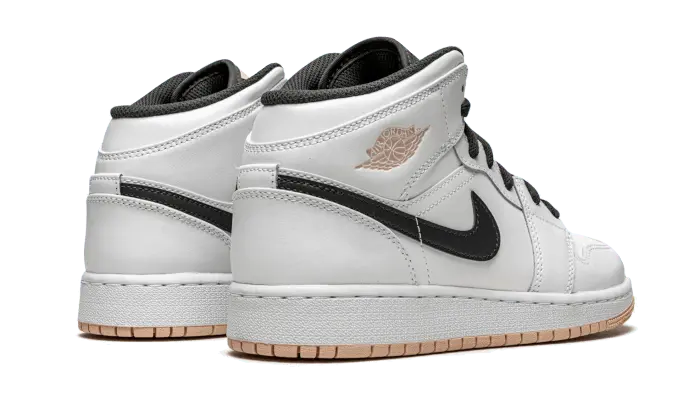 Air Jordan 1 Mid White Arctic Orange Air Jordan