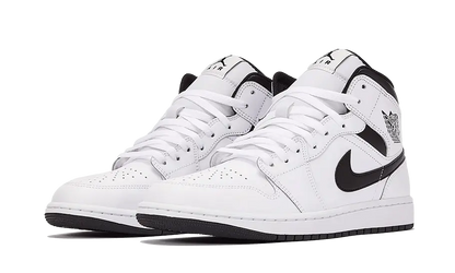 Air Jordan 1 Mid White Black Air Jordan