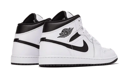Air Jordan 1 Mid White Black Air Jordan