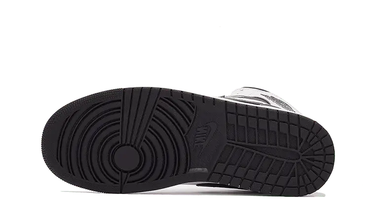 Air Jordan 1 Mid White Black Air Jordan