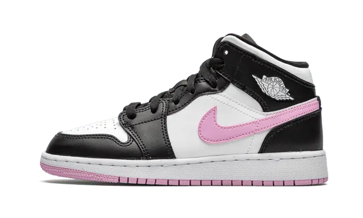 Air Jordan 1 Mid White Black Light Arctic Pink Air Jordan