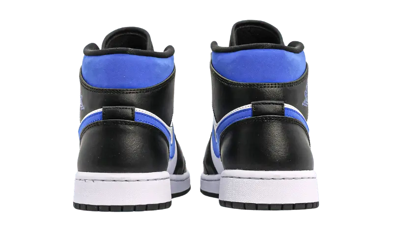 Air Jordan 1 Mid White Black Racer Blue Air Jordan