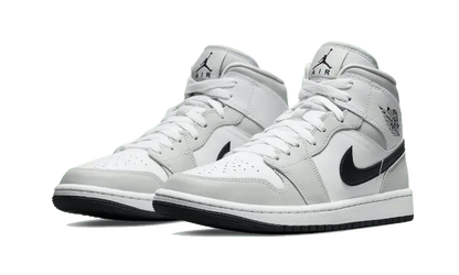 Air Jordan 1 Mid White Light Smoke Grey Air Jordan