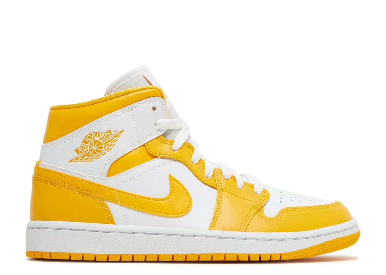 Air Jordan 1 Mid White University Gold Air Jordan