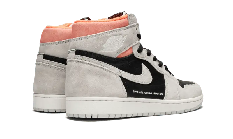 Air Jordan 1 Retro High Neutral Grey Hyper Crimson Air Jordan