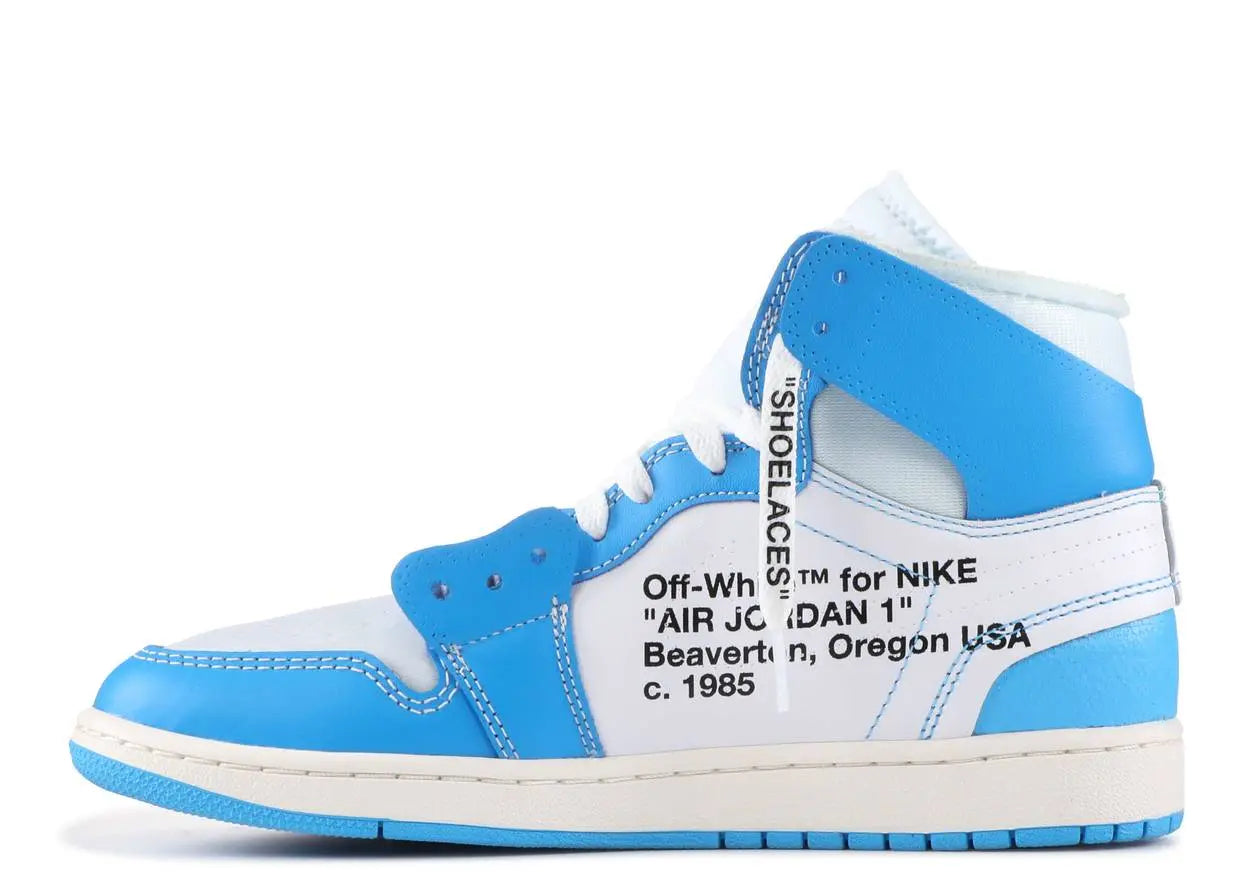 Air Jordan 1 Retro High Off-White University Blue Air Jordan