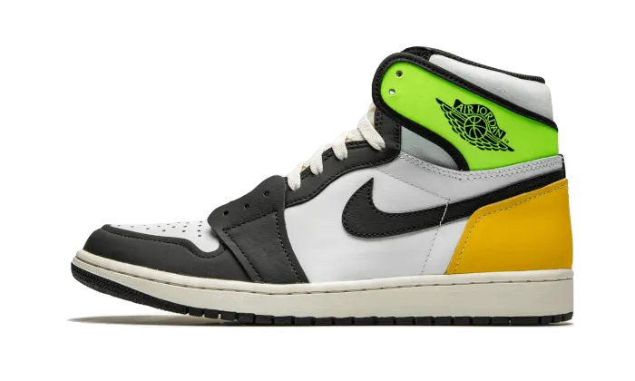 Air Jordan 1 Retro High White Black Volt University Gold Air Jordan