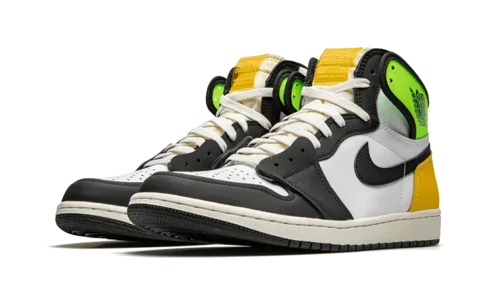 Air Jordan 1 Retro High White Black Volt University Gold Air Jordan