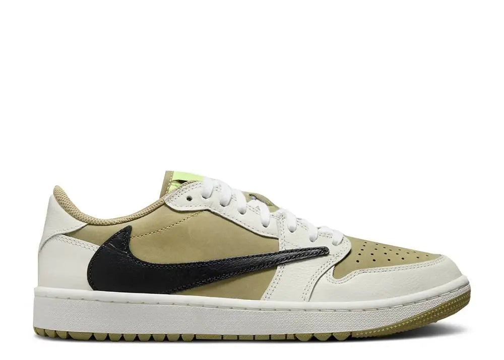 Air Jordan 1 Retro Low Golf Travis Scott Neutral Olive Air Jordan