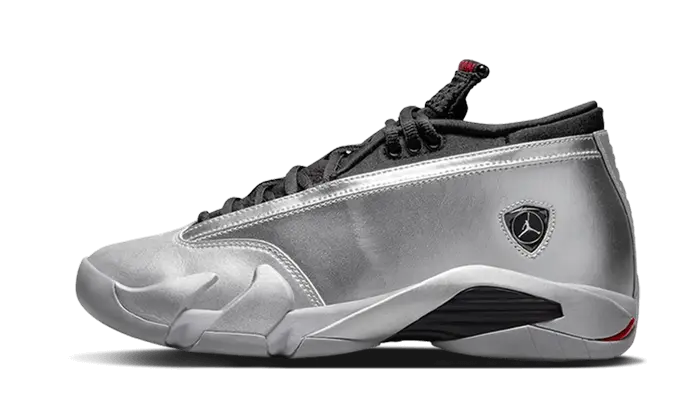 Air Jordan 14 Low Metallic Silver Air Jordan