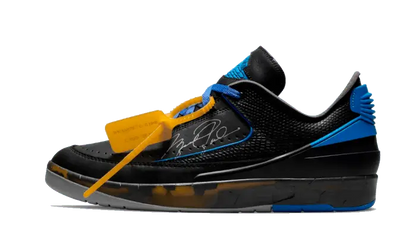 Air Jordan 2 Retro Low Sp Off White Black Blue Air Jordan