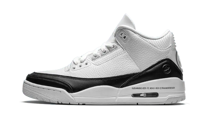 Air Jordan 3 Retro Fragment White Black VOSneakers