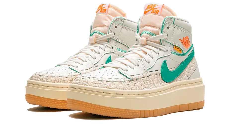 Air Jordan 1 Elevate High Union Bephie's Beauty Supply Kinetic Green Air Jordan