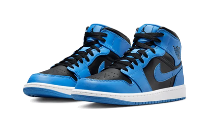 Air Jordan 1 Mid University Blue Black Air Jordan