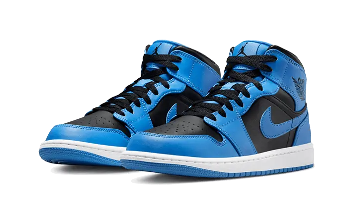 Air Jordan 1 Mid University Blue Black Air Jordan