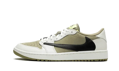 Air Jordan 1 Retro Low Golf Travis Scott Neutral Olive VOSneakers