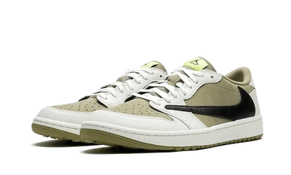 Air Jordan 1 Retro Low Golf Travis Scott Neutral Olive VOSneakers