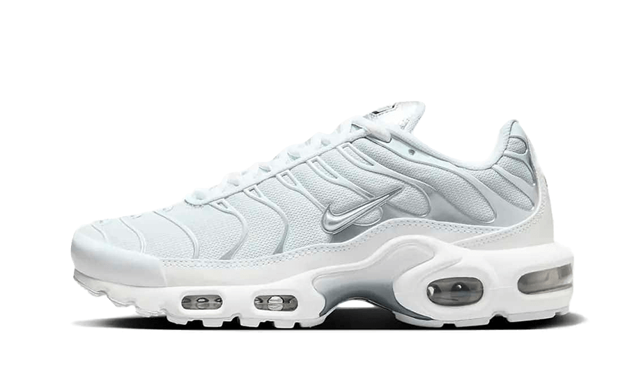 Air Max Plus White Metallic Silver VOSneakers