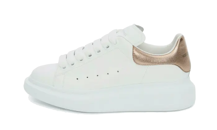 Alexander McQueen Oversized White Rose Gold VOSneakers