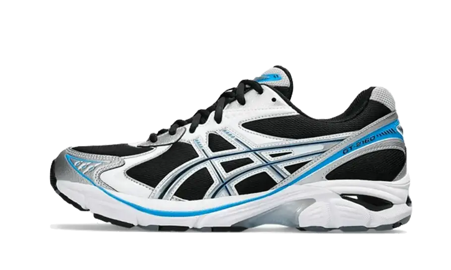 Asics GT-2160 Black Pure Silver Bright Blue VOSneakers
