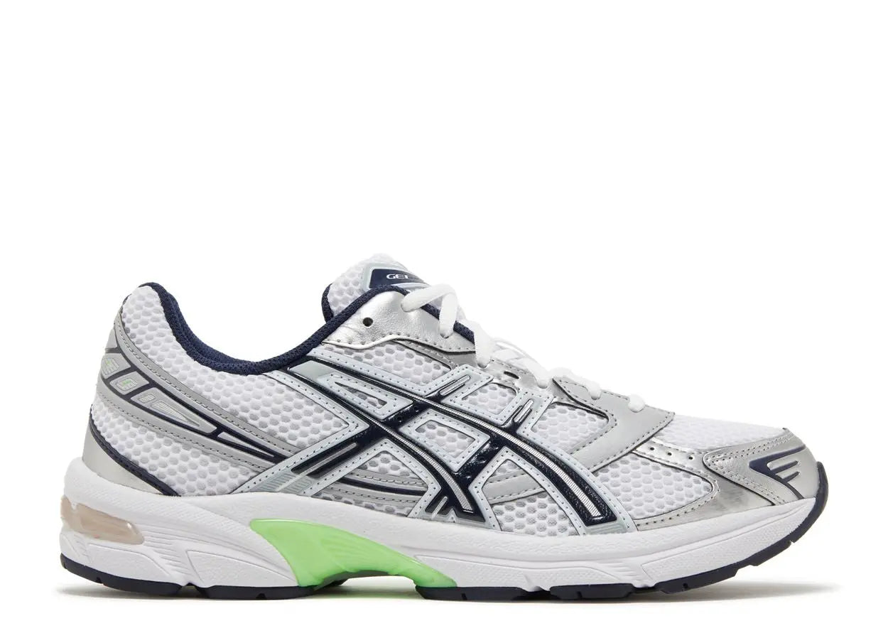 Asics Gel-1130 White Mid Grey Lime Green Asics