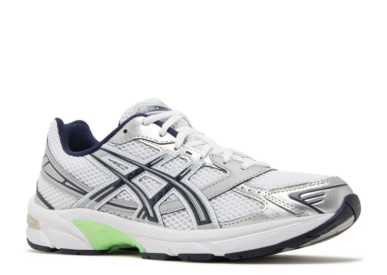 Asics Gel-1130 White Mid Grey Lime Green Asics