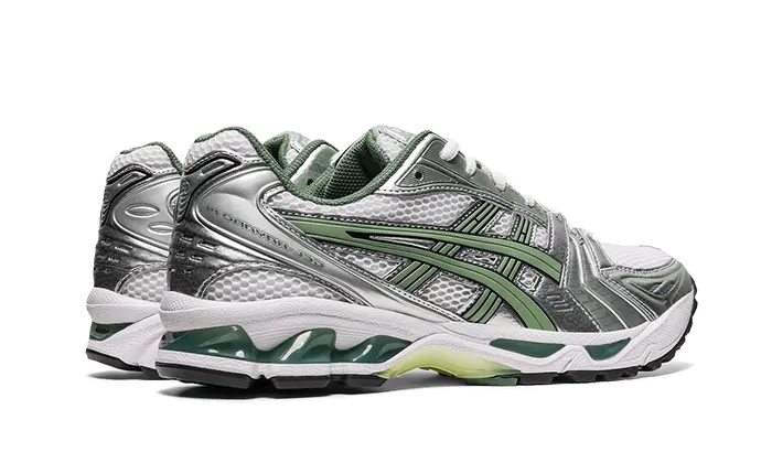 Asics Gel-Kayano 14 White Pure Silver Slate Grey Sage VOSneakers