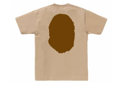 Bape Big Ape Head Tee Beige Bape
