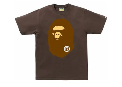 Bape Big Ape Head Tee Brown Bape