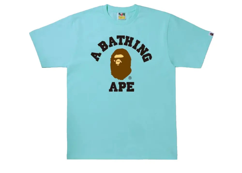 Bape College Tee Sax Bape