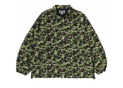 Bape x OVO ABC Camo Coach Jacket Green Bape