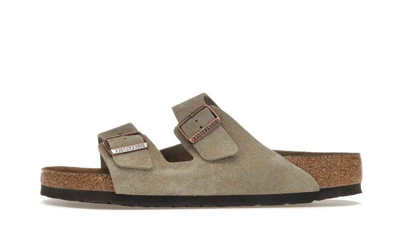 Birkenstock Arizona Soft Footbed Suede Taupe VOSneakers