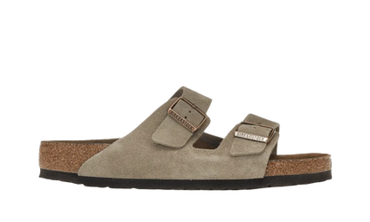 Birkenstock Arizona Soft Footbed Suede Taupe VOSneakers