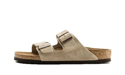 Birkenstock Arizona Suede Leather Taupe Birkenstock