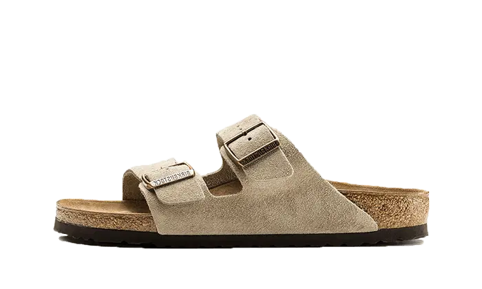 Birkenstock Arizona Suede Leather Taupe Birkenstock