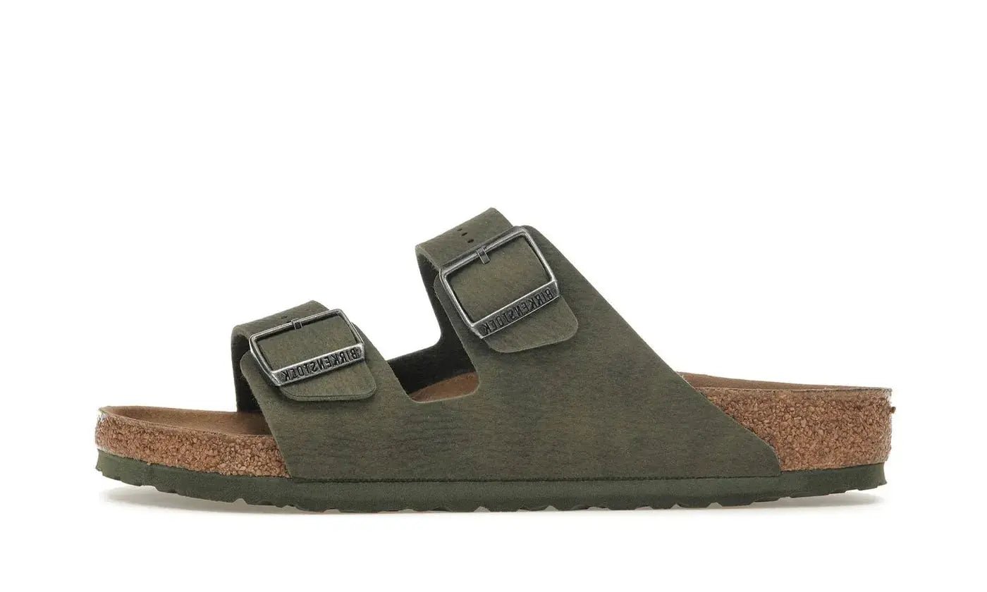 Birkenstock Arizona Vegan Microfiber Desert Dust Thyme VOSneakers