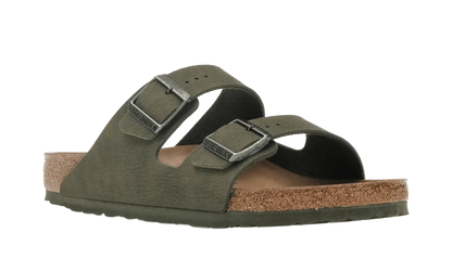 Birkenstock Arizona Vegan Microfiber Desert Dust Thyme VOSneakers